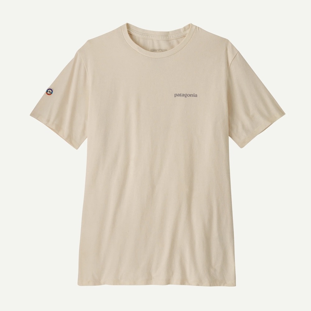 Patagonia Men's Beige Short Sleeve Tee